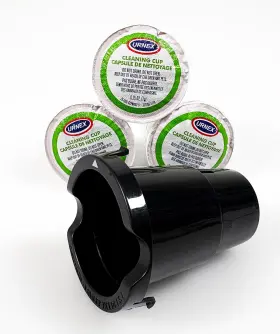 16-201097-000 Keurig K-cup Pod Holder With Funnel And Needle Replacement - Plus Bonus Cleaner Pods