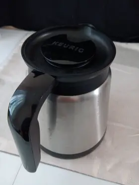 1625x Keurig Brushed Stainless Steel 32 Oz Thermal Coffee/tea Pot Carafe And Lid #3
