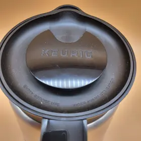 1630x Keurig 2.0 Thermal Coffee Pot Carafe 32oz Stainless Steel Black Lid #3