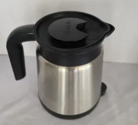 Keurig 1702x Stainless Steel Silver Black 4 Cup 32oz Coffee Pot And Lid 1qt