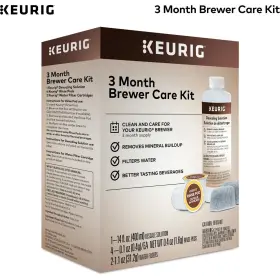 5000342111 Keurig 3-month Brewer Maintenance Kit Includes Descaling Solution Water Filt #3