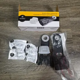 Keurig 5072 Unisex Os Water Filter Starter Kit Black Charcoal Cartridges Handle
