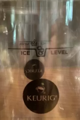 60-201506-000 Keurig Brew Over Ice Pitcher Carafe Server 32 Pack Oz. Clear Double Wall No Lid #3