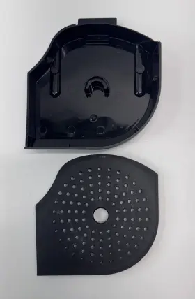 Keurig 611247380215 K-duo Essentials 5000 Series 2 Piece Black Drip Tray Replacement Parts