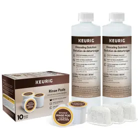 Keurig 611247382462 Brewer Maintenance Kit Includes Descaling Solution Water Filter Cartridges