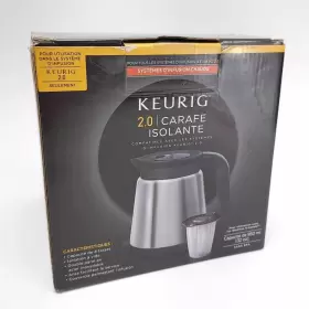 Keurig 649645406473 2.0 Stainless Steel Thermal Double Wall Coffee Carafe Open Box New