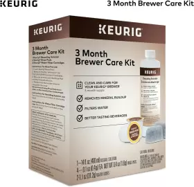 Keurig 744110131567 3-month Brewer Maintenance Kit Includes Descaling Solution Water Filter #3