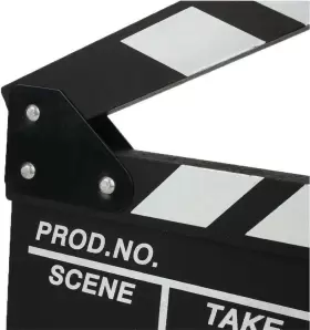 Bnsw2516 Keurig Beron Professional Vintage Tv Movie Film Clap Board Slate Cut Prop Director #2