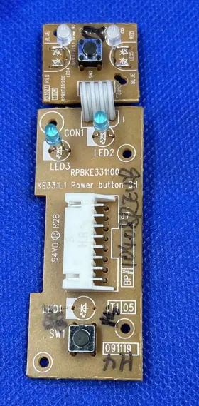 Ke331l1 Keurig Replacement Brew Button Circuit Board Pcb Panel For Model K10 B31