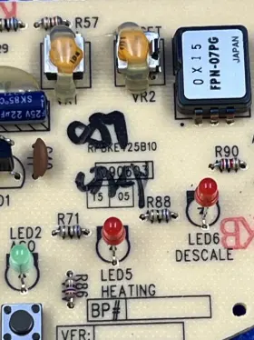 Rpbke425b10 Keurig Replacement Brew Button Circuit Board Panel For Model B40 P/n #2