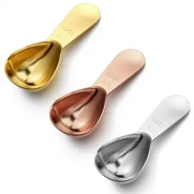 5236ctwo6335 Kfhensomr 1tbsp Scoop Coffee 3.82 1.65 0.82 Inches Silver Gold Rose
