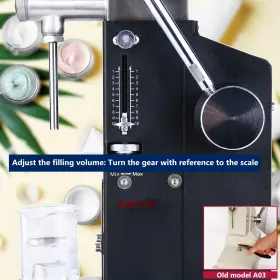 Kimtem 971112280717 Manual Paste Liquid Filling Machine Bottle Filler 5-50ml Bottl #2