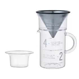 27652 Kinto Pour-over Coffee Jug With Stainless Steel Filter - Slow Style
