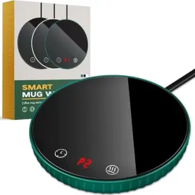 A202 Kissda1 093337576614 Coffee Mug Warmer With 2 Temperature Settings Auto Shut On/off Smart Plate