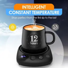 Kitchekshop 445029659687 Coffee Mug Warmer - Fastest Heating And Highest Temperature Cup #3