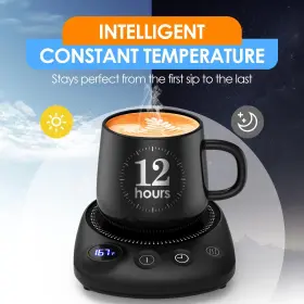 Kitchekshop 616421924636 Coffee Mug Warmer - Fastest Heating And Highest Temperature Cup #3