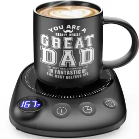 B0fxg4fk42 Kitchekshop Coffee Mug Warmer - Fastest Heating And Highest Temperature Cu