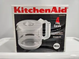 Kcm04cwh Kitchenaid 4 Cup Carafe Replacement Glass Coffee Pot With Lid White New