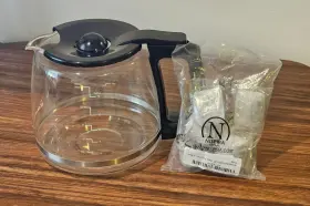 Kcm1202 Kitchenaid Kcm11gc Glass Carafe For Coffee Maker Kcm111/kcm1202 And Water Filter Pods