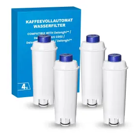 K600-4x Klamol Filter Replacement For Delonghi Espresso Machines - 4 Pack Upgrade