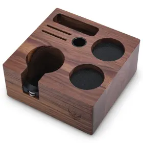 Knodosts58 Knodos 54mm Espresso Tamping Station V3 Walnut Portafilter Holder Organizer