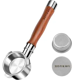 Kf-p-005 Kofikofi 54mm Bottomless Portafilter 3 Ears For Breville Sage Barista Express 870/878/880