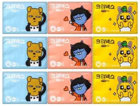 A01-t05-2401 Kotastic Pocket Tissues Travel Packs Kawaii Cute Charcter For Camping Car 9