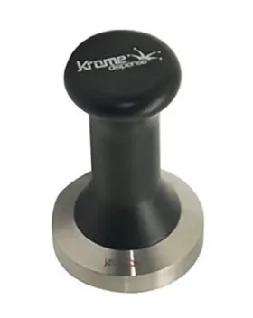 Krome Dispense 907161022754 Espresso Coffee Tamper - Premium Quality Stainless Steel Solid Heavy Ba