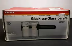 Krups 010942101796 Espresso Mini Glass Carafe Original Accessory 4 Serving Size New In Box