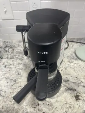 Krups 010942114932 Espresso Coffee Carafe Pot Black 4 Cup Type 871