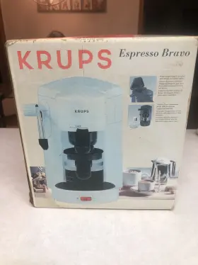 Krups 010942114963 Expresso Bravo Model 871 White. New With Box