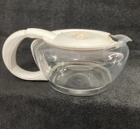 F625 Krups 010942119661 Glass Coffee Carafe Only 1.5l Replacement Pot Fresh Aroma F619 White