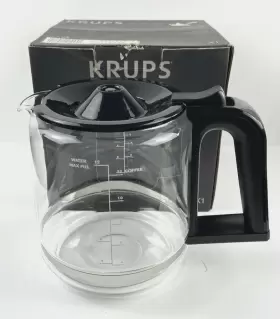 Xb112050 Krups 010942219941 Glass Carafe Coffee Pot 12 Cups Savoy Maker Nib New