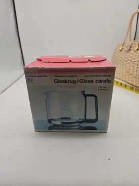 0220-42 Krups Glaskrug T10 Plus Glass Carafe In Original Box