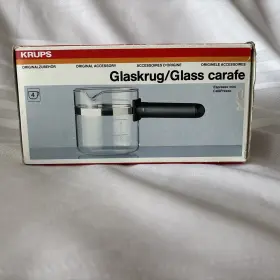 Krups 027/a-42 New Glaskrug/glass Carafe Oem Replacement Espresso Mini Cafepresso