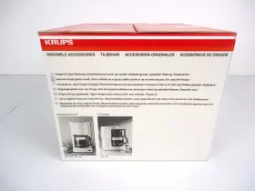 F0350-42 Krups 0350 Black 12 Cup Compact Aroma Replacement Glass Carafe Pot #2