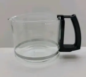 42380 Krups Replacement Glass Carafe 10 Cup Black Original Procafe No Lid