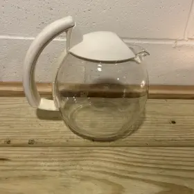 589-42 Krups Crystal Arome Plus Replacement Coffee Carafe White For 398 466 467 458 #3