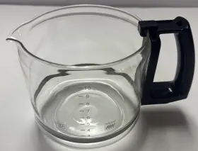 Ts-12 Krups 10 Cup Replacement Glass Carafe Black Original - No Lid