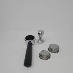 Xp2010 Krups Espresso Coffee Machine Portafilter Bar Arm 1&2 Cup Filters Tamper #2