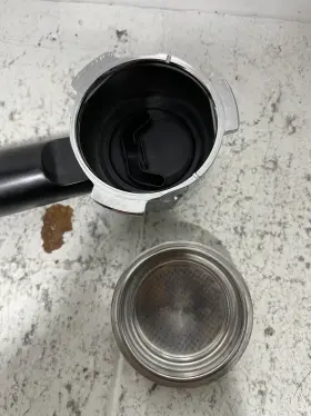 Xp2070 Krups Espresso Coffee Machine Portafilter Filter Bar Arm And 1-cup #2