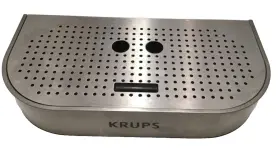 Xp602550 Krups Xp6025 Espresso Machine Front Stainless Steel Grid Tray Replacement Part