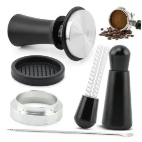 22414716 Kryslanix 51mm Espresso Accessories Kit Spring Loaded Calibrated Tamper Wdt Tool