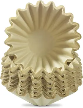 Kufung 445016847820 Coffee Filters Basket Natural Paper For Home Office Pour O
