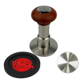 Kuguo 717390888919 The Force Tamper Automatic Impact Coffee Standard Set Wood Handle Jel