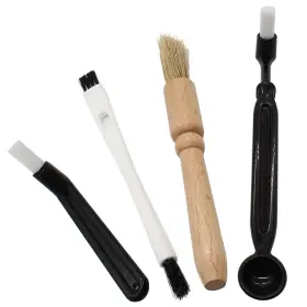 Kyu22110711 Kyuionty Coffee Grinder Cleaning Brush Espresso Machine Kit Wood Handl