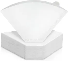 Lbkno 718027891074 100 Count #4 Cone Coffee Filters Paper No Smell Of Wood Pulp Disposable U-shape