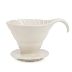 Lhuksgf 745431232179 V60 Pour Over Coffee Drippe Ceramic Drip Maker Reusable Portable