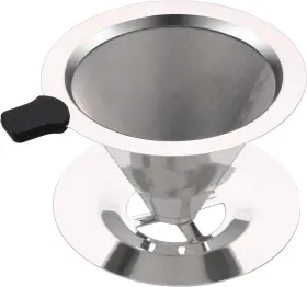 Mj2024702glqs Lhuksgf Pour Over Coffee Dripper 304 Stainless Steel Metal Filter With Small
