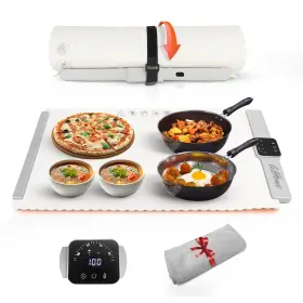 Rbska035 Lilhome Silicone Electric Warming Mat Food And Beverage Warmer Pad For Kitchen Counte